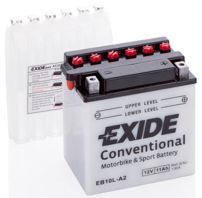 Baterie moto 11ah 130a 12v EXIDE EB10L-A2