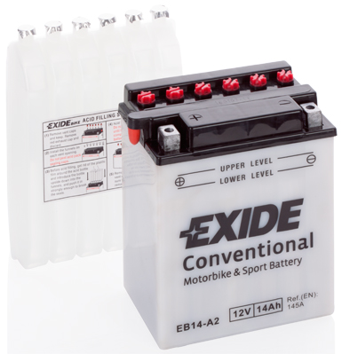 Baterie moto 14ah 145a 12v EXIDE EB14-A2