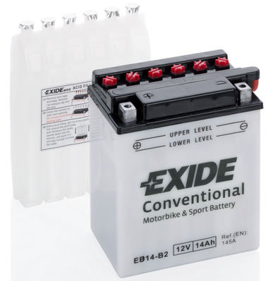 Baterie moto 14ah 145a 12v EXIDE EB14-B2