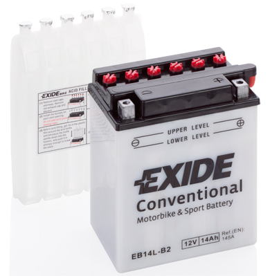 Baterie moto 14ah 145a 12v EXIDE EB14L-B2