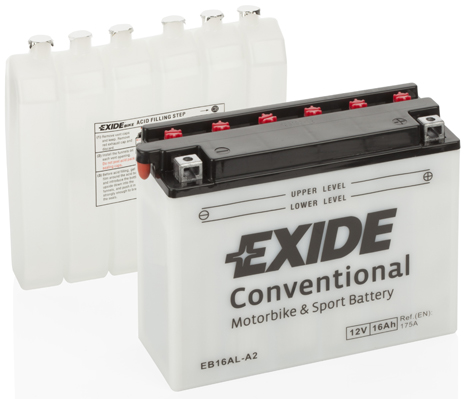 Baterie moto 16ah 175a 12v EXIDE EB16AL-A2