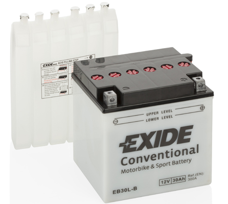 Baterie moto 30ah 300a 12v EXIDE EB30L-B