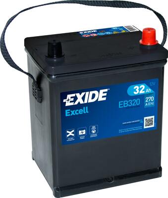 Baterie auto 32ah 270a 12v EXIDE EB320