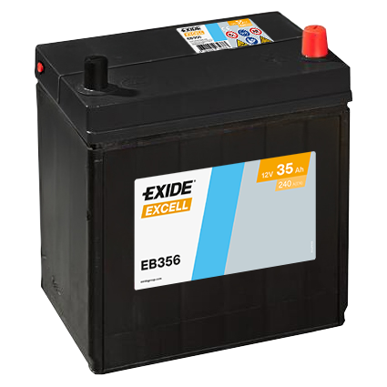 Baterie auto 35ah 240a 12v EXIDE EB356