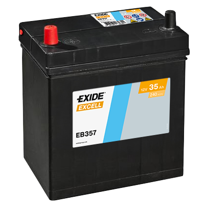 Baterie auto 35ah 240a 12v EXIDE EB357