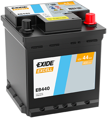 Baterie auto 44ah 400a 12v EXIDE EB440