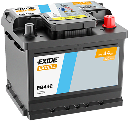 Baterie auto 44ah 420a 12v EXIDE EB442
