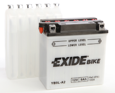 Baterie moto 9ah 100a 12v EXIDE EB9L-A2