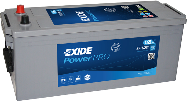 Baterie camion 145ah 900a 12v EXIDE EF1453