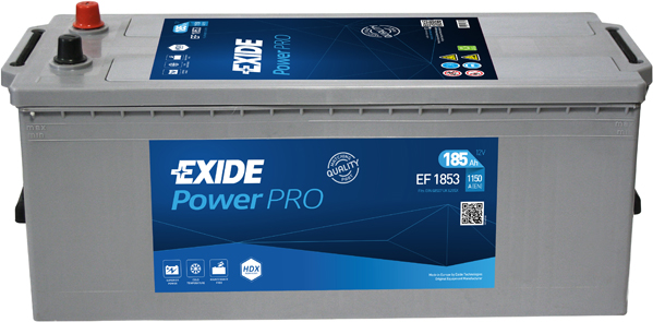 Baterie camion 185ah 1150a 12v EXIDE EF1853