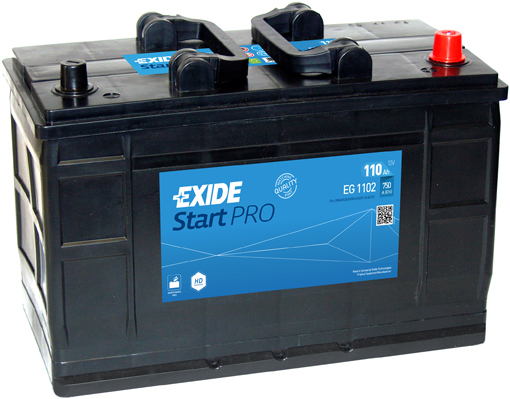 Baterie auto 110ah 750a 12v EXIDE EG1102