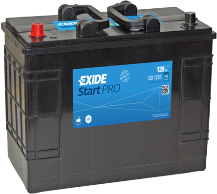 Baterie camion 125ah 760a 12v EXIDE EG1251