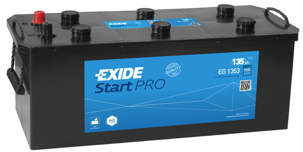 Baterie camion 135ah 1000a 12v EXIDE EG1353