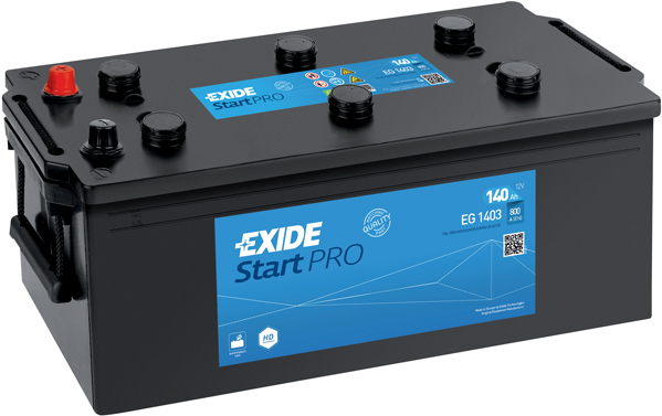 Baterie camion 140ah 800a 12v EXIDE EG1403