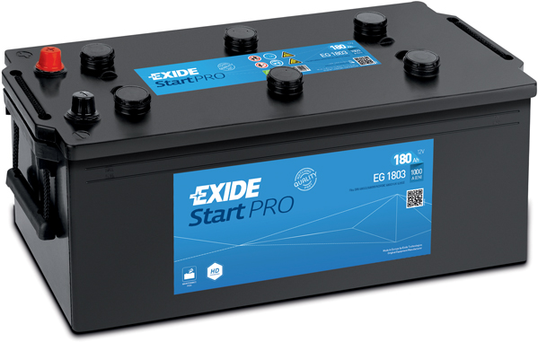 Baterie camion 180ah 1000a 12v EXIDE EG1803
