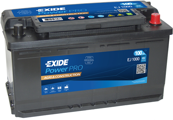 Baterie camion 100ah 850a 12v EXIDE EJ1000