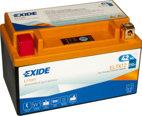 Baterie moto 4ah 210a 12v EXIDE ELTX12