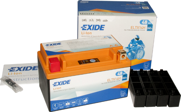 Baterie moto 4ah 240a 12v EXIDE ELTX14H