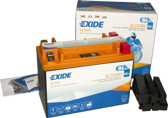 Baterie moto 7ah 380a 12v EXIDE ELTX20H