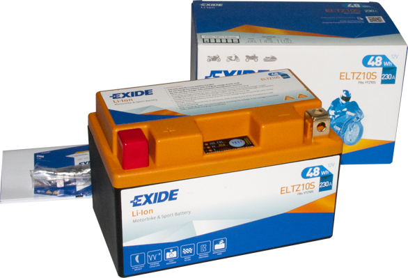 Baterie moto 4ah 230a 12v EXIDE ELTZ10S