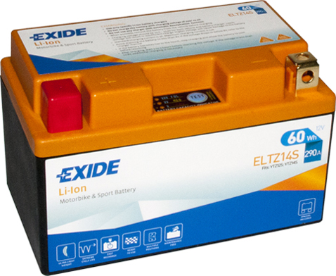 Baterie moto 5ah 290a 12v EXIDE ELTZ14S