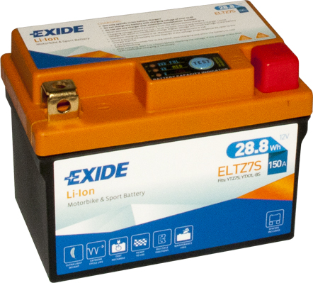 Baterie moto 2ah 150a 12v EXIDE ELTZ7S