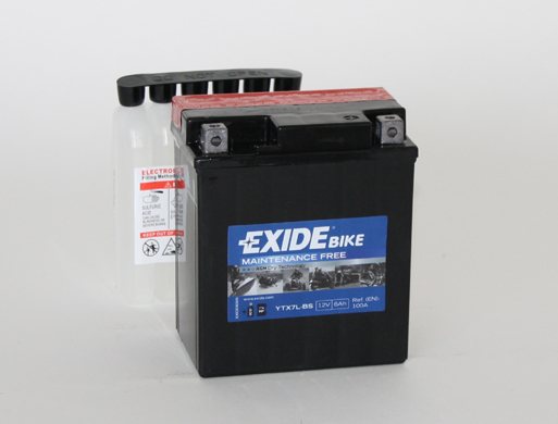 Baterie moto 6ah 100a 12v EXIDE ETX7L-BS