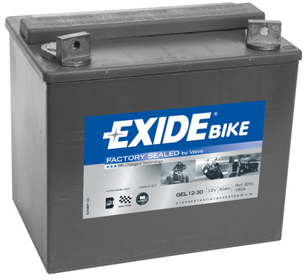 Baterie moto 30ah 180a 12v EXIDE GEL12-30