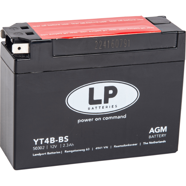 Baterie moto 2,3ah  12v Landport Batteries MA LT4B-BS