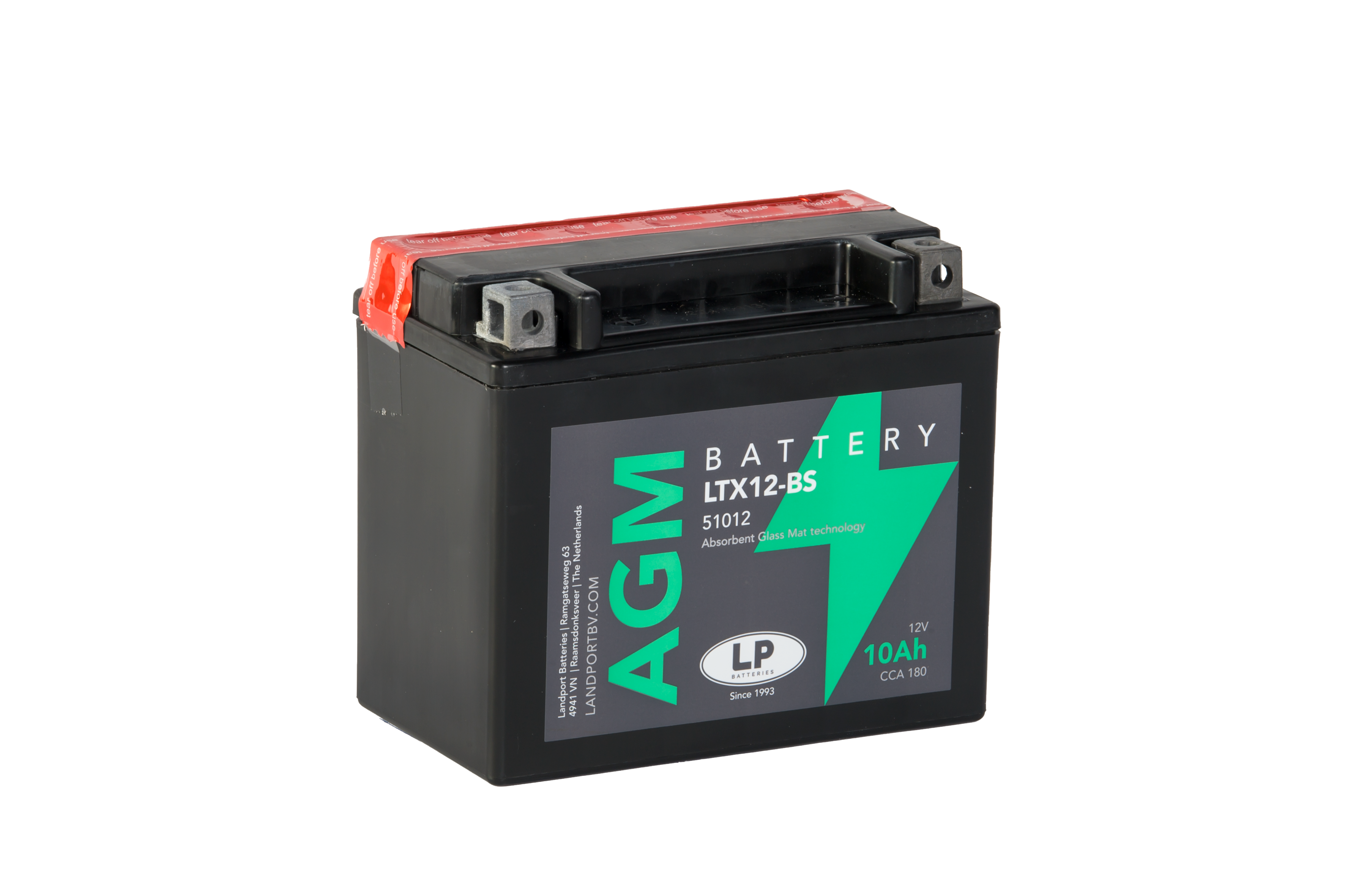 Baterie moto 10ah 150a 12v Landport Batteries MA LTX12-BS