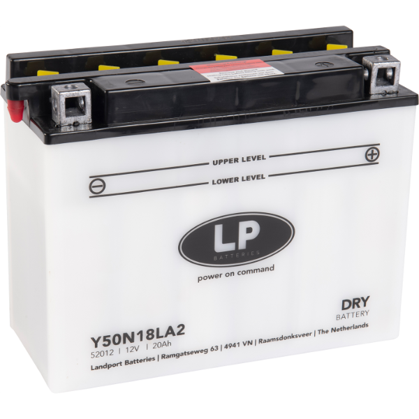 Baterie moto 20ah 260a 12v Landport Batteries MB L50N18LA2