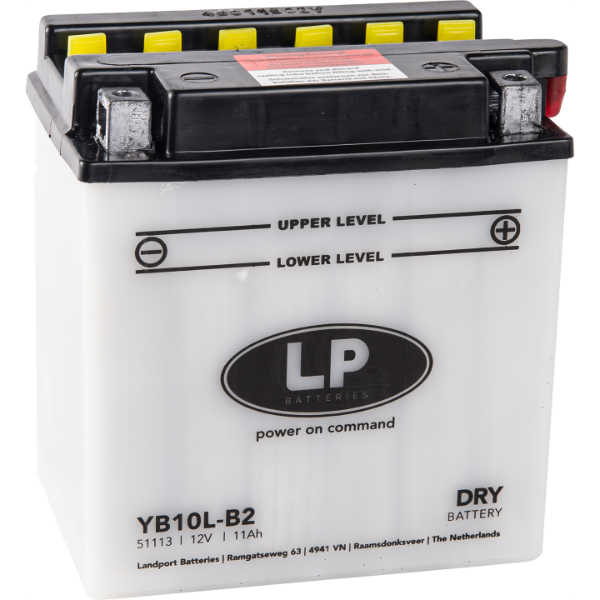 Baterie moto 11ah 140a 12v Landport Batteries MB LB10L-B2