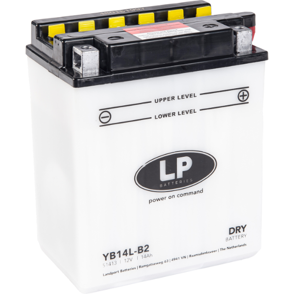 Baterie moto 14ah 180a 12v Landport Batteries MB LB14L-B2