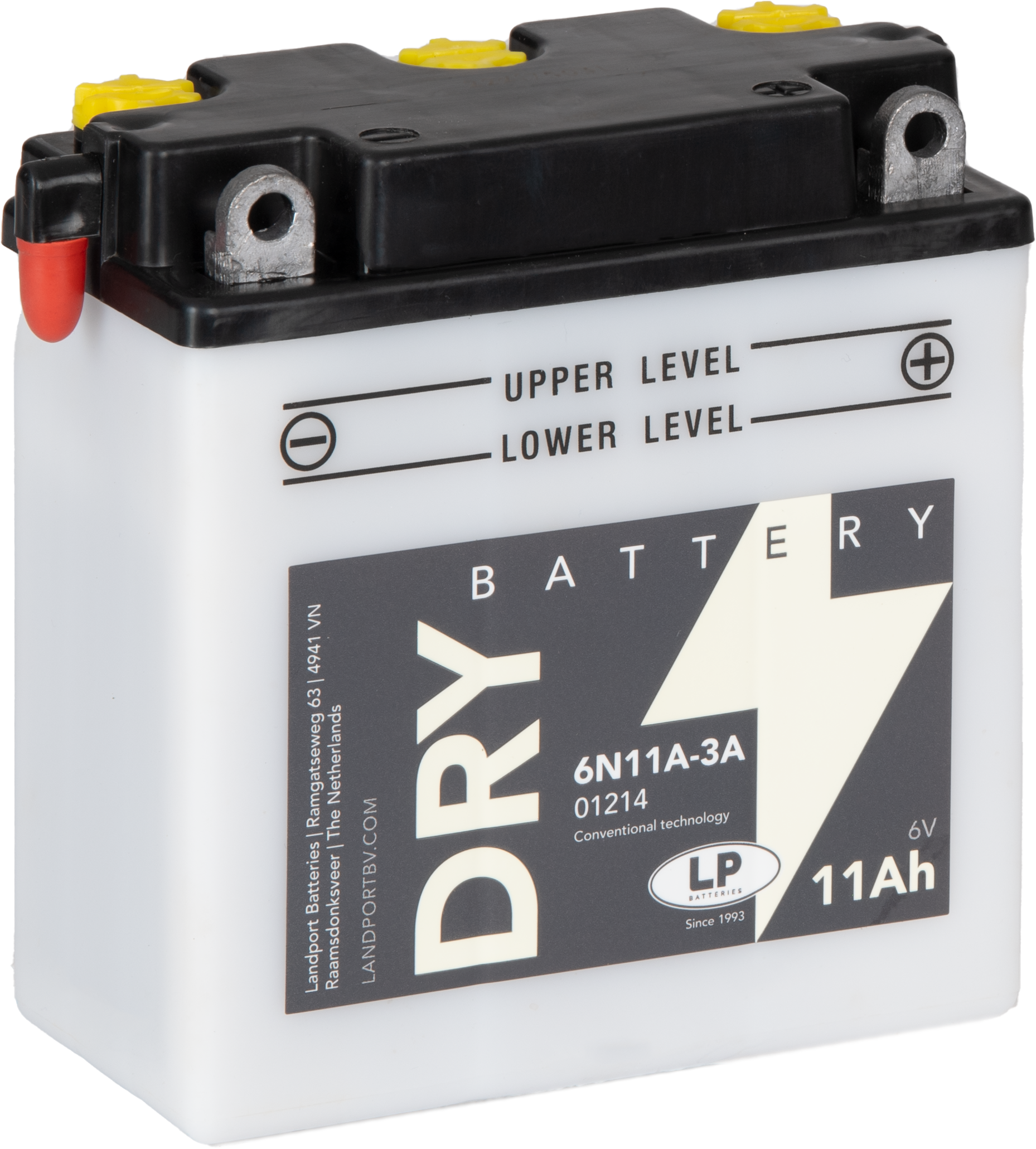 Baterie moto 11ah 80a 6v Landport Batteries MD 6N11A-3A