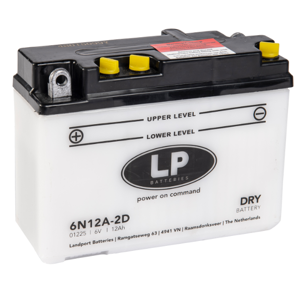 Baterie moto 12ah 80a 6v Landport Batteries MD 6N12A-2D