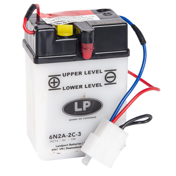 Baterie moto 2ah 10a 6v Landport Batteries MD 6N2A-2C-3