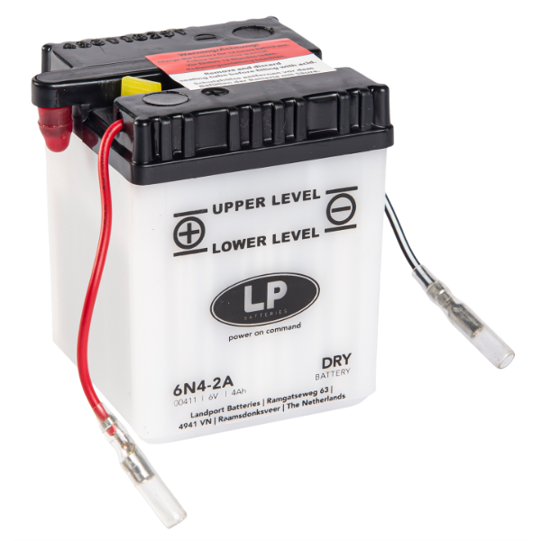 Baterie moto 4ah 10a 6v Landport Batteries MD 6N4-2A