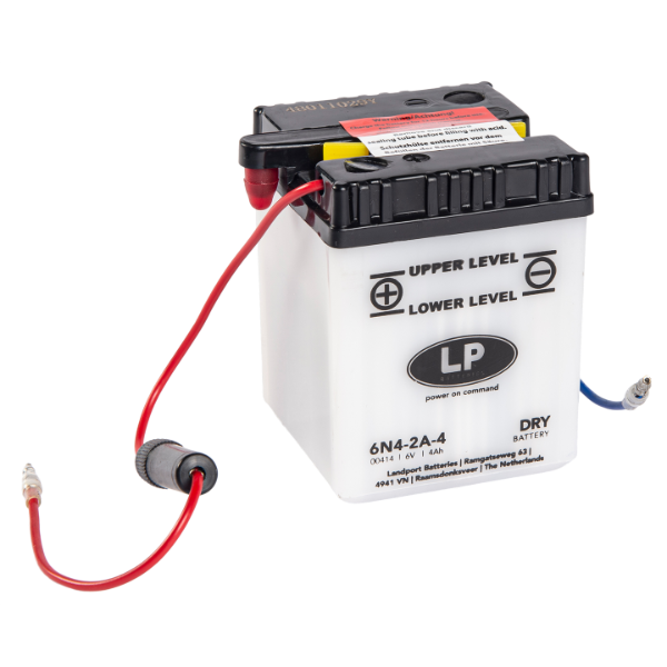 Baterie moto 4ah 10a 6v Landport Batteries MD 6N4-2A-4