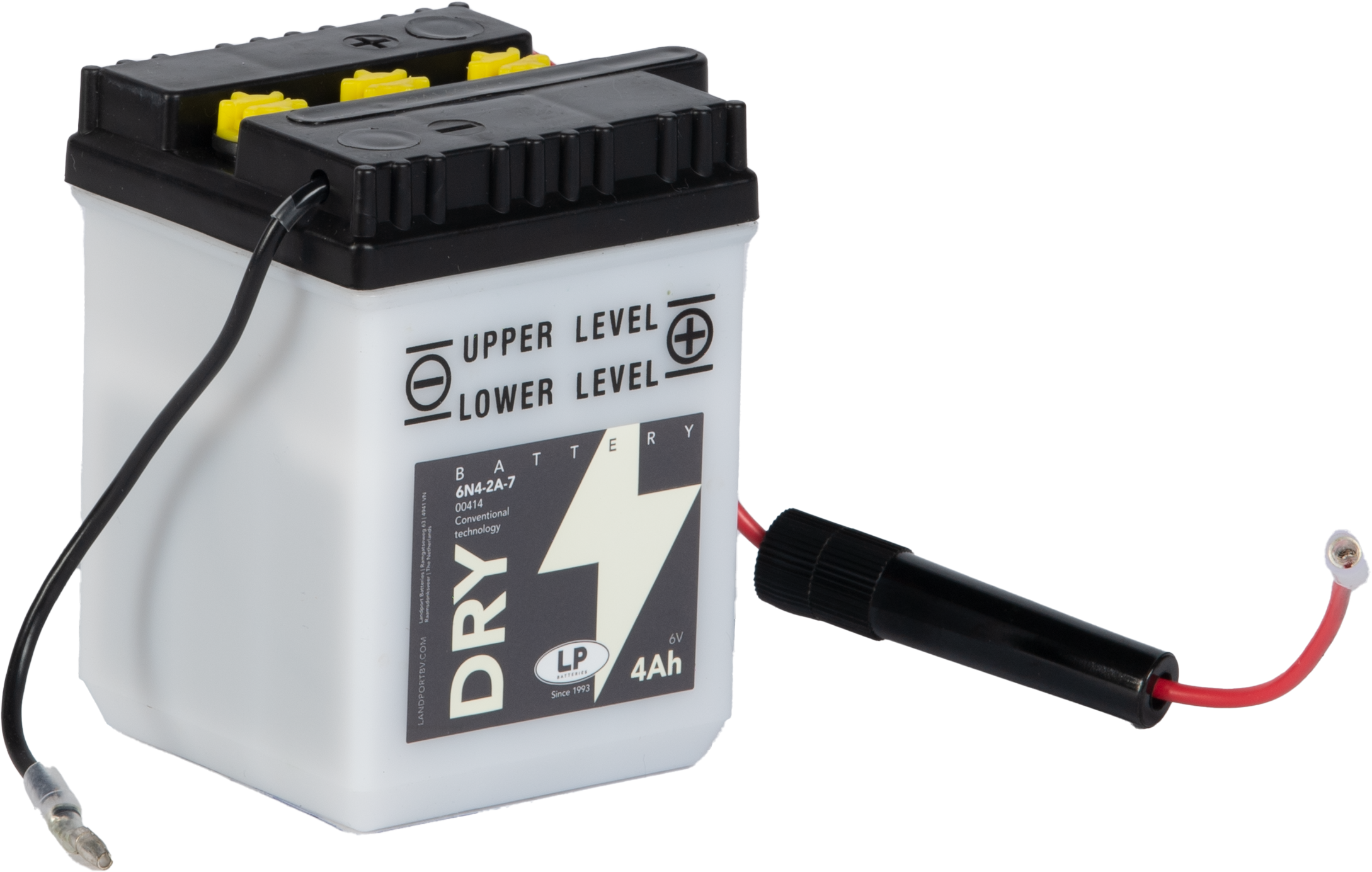 Baterie moto 4ah 10a 6v Landport Batteries MD 6N4-2A-7