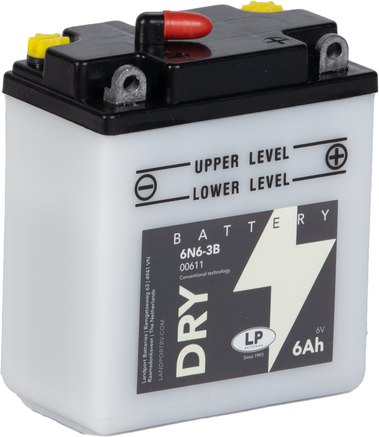 Baterie moto 6ah 30a 6v Landport Batteries MD 6N6-3B