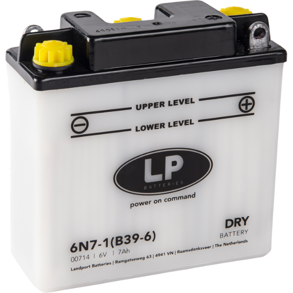 Baterie moto 7ah 30a 6v Landport Batteries MD 6N7-1 (B39-6)