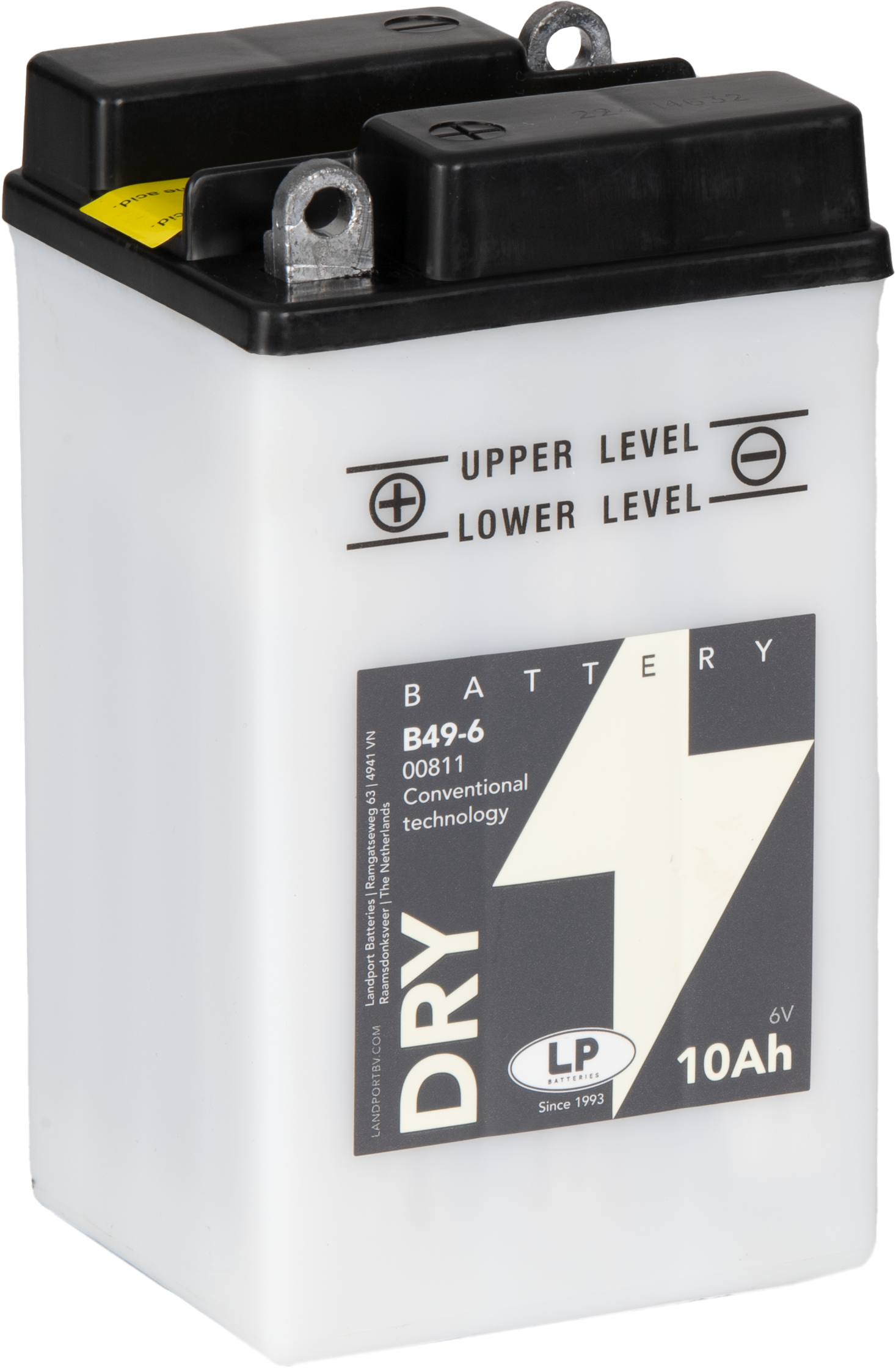 Baterie moto 10ah 40a 6v Landport Batteries MD B49-6