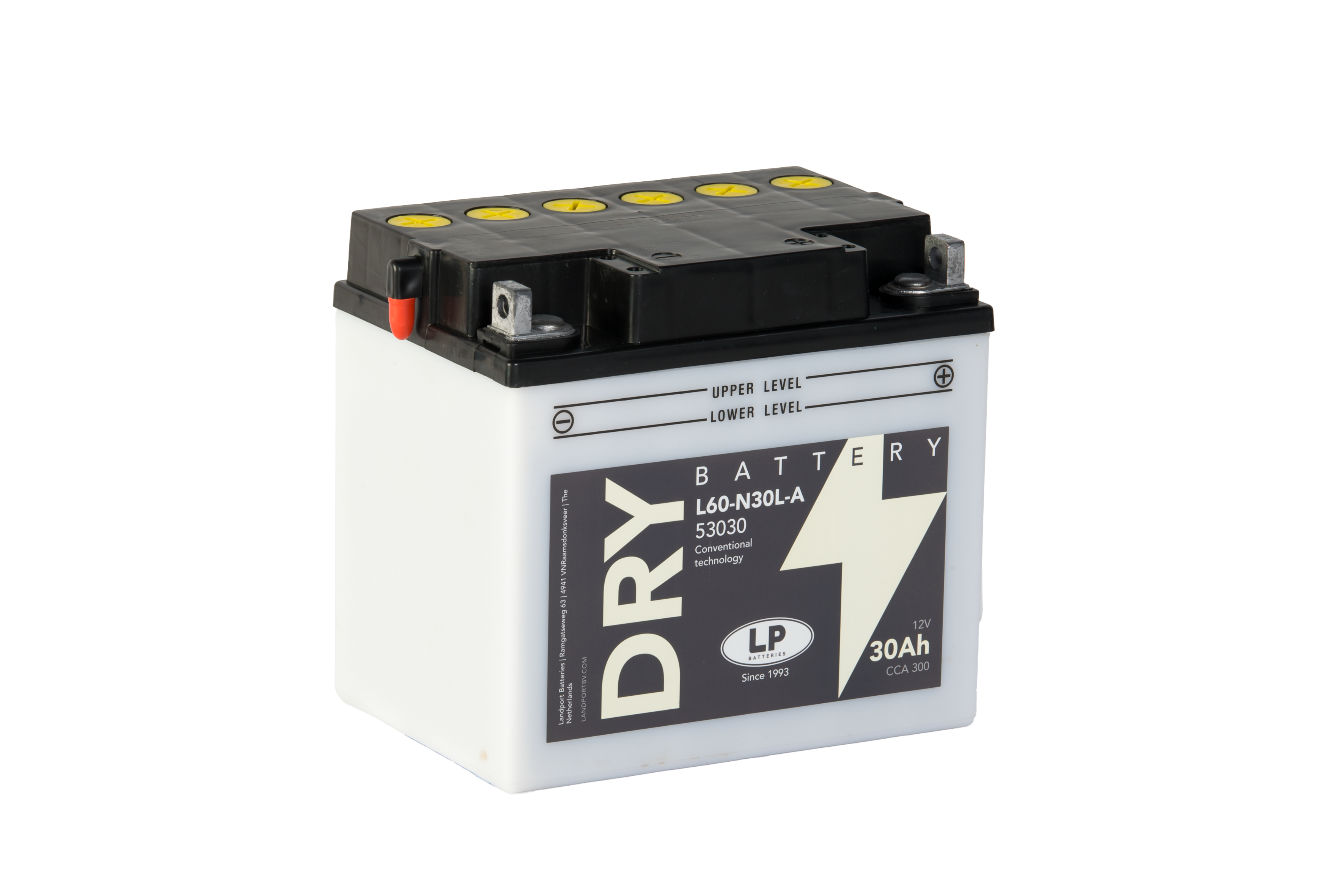 Baterie moto 30ah 300a 12v Landport Batteries MD L60-N30L-A