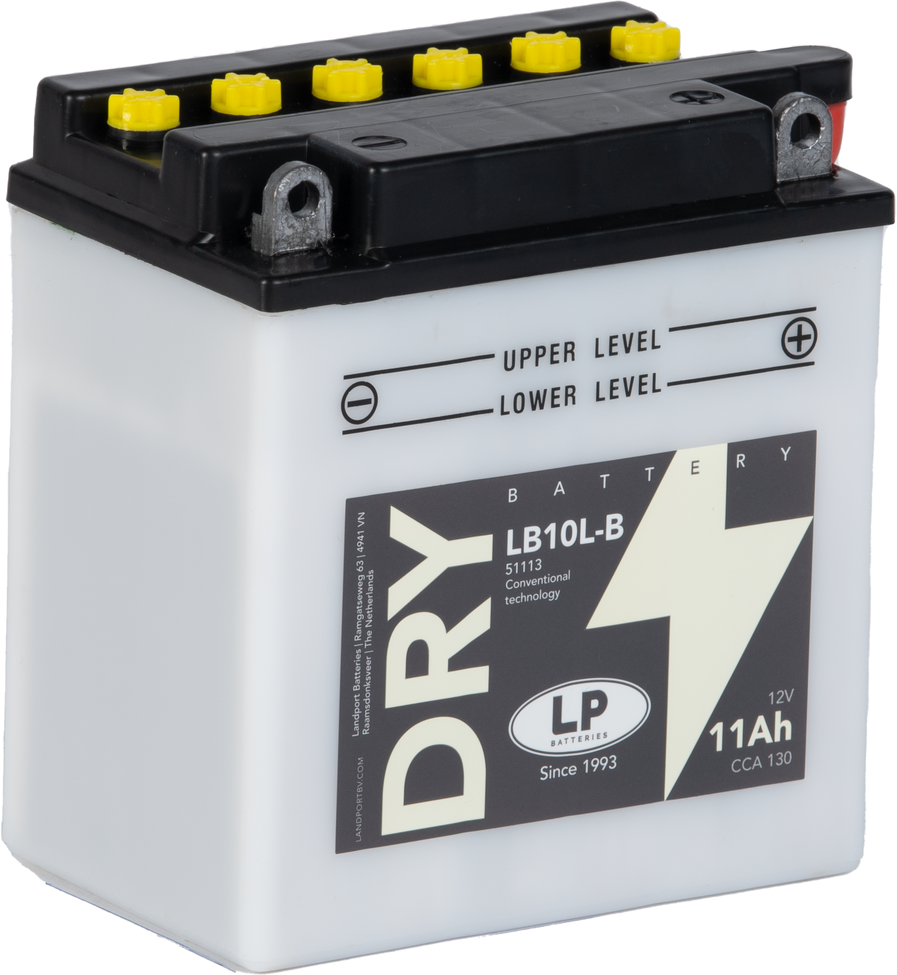 Baterie moto 11ah 140a 12v Landport Batteries MD LB10L-B