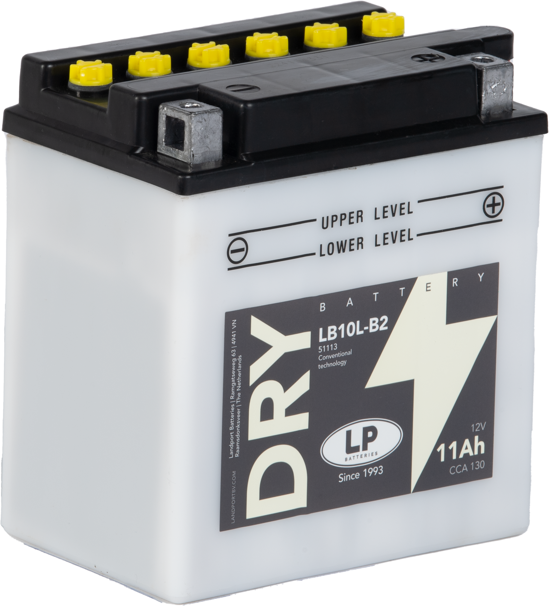 Baterie moto 11ah 140a 12v Landport Batteries MD LB10L-B2