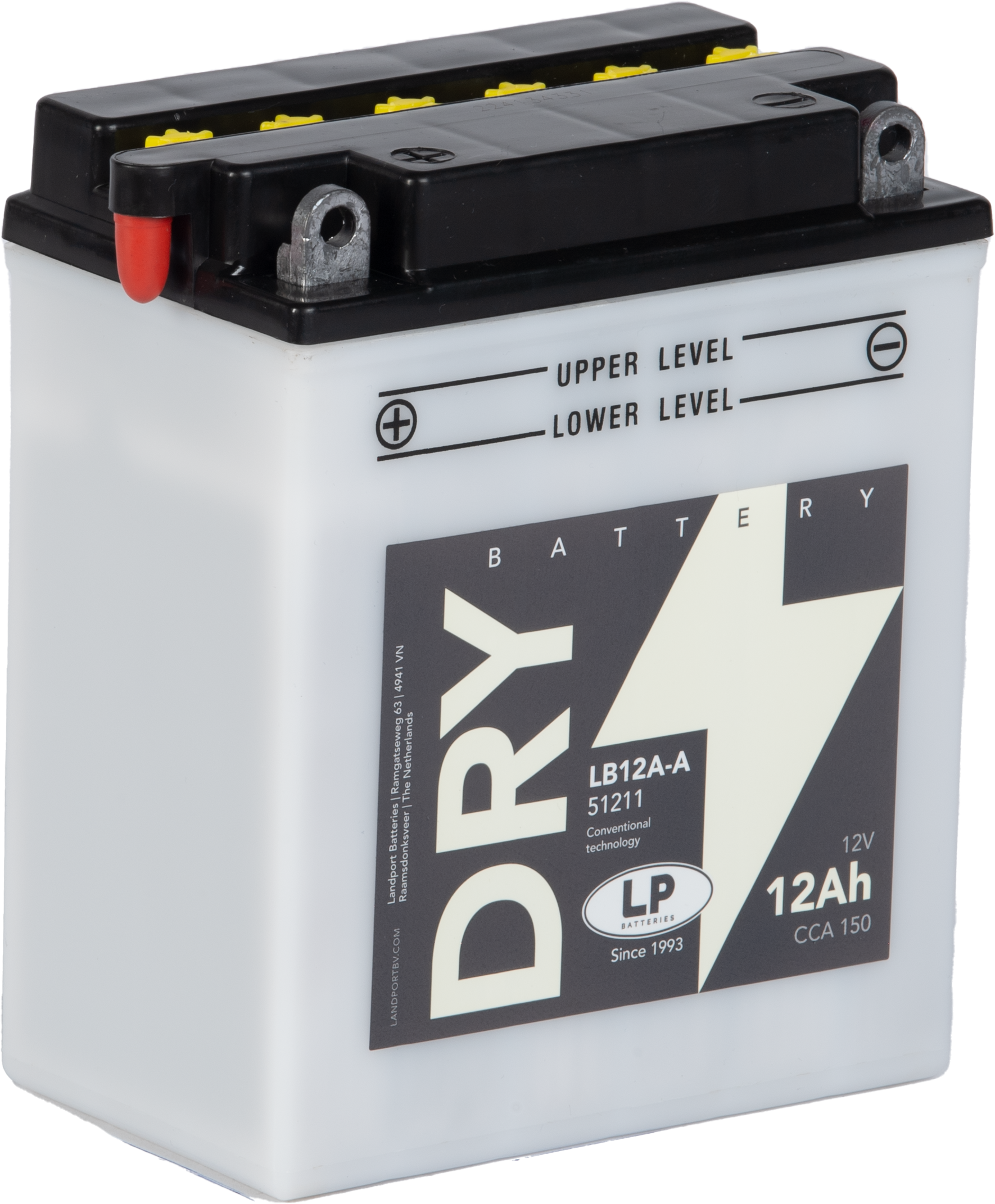 Baterie moto 12ah 160a 12v Landport Batteries MD LB12A-A