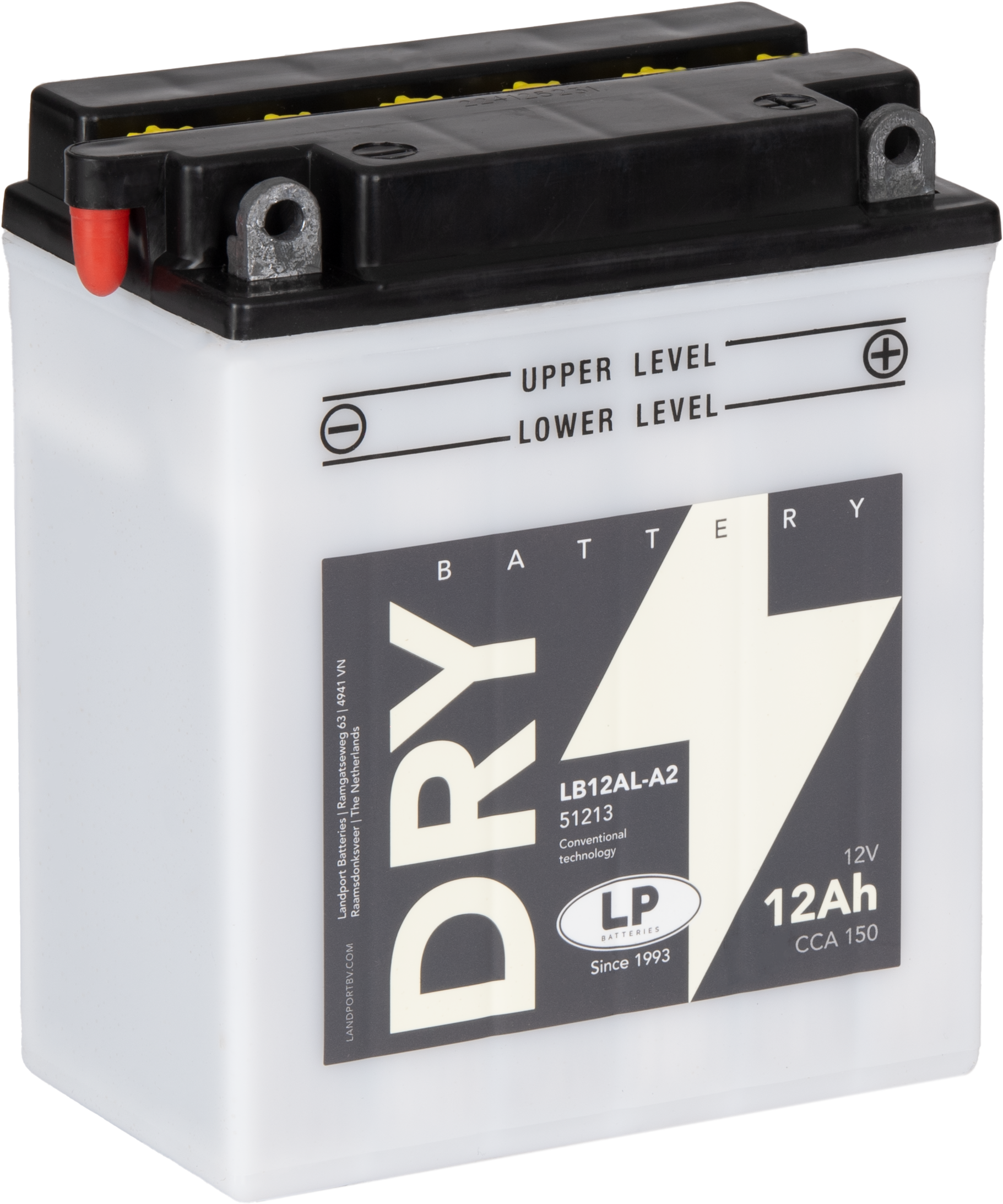 Baterie moto 12ah 160a 12v Landport Batteries MD LB12AL-A2