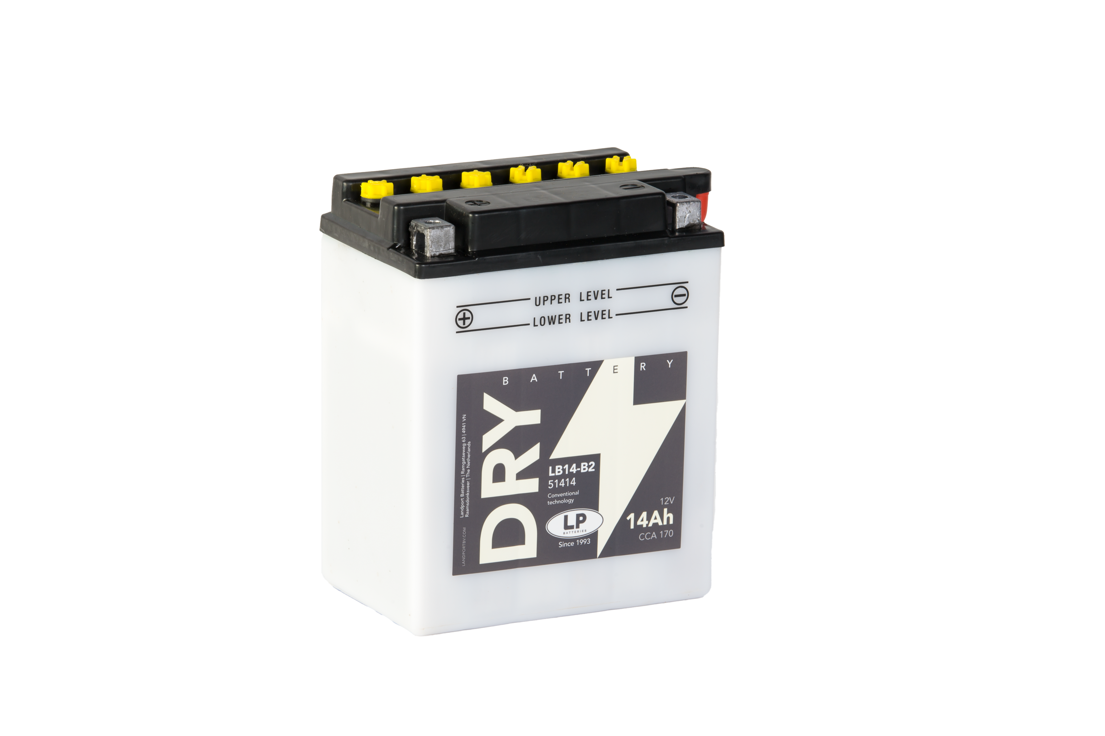 Baterie moto 14ah 180a 12v Landport Batteries MD LB14-B2