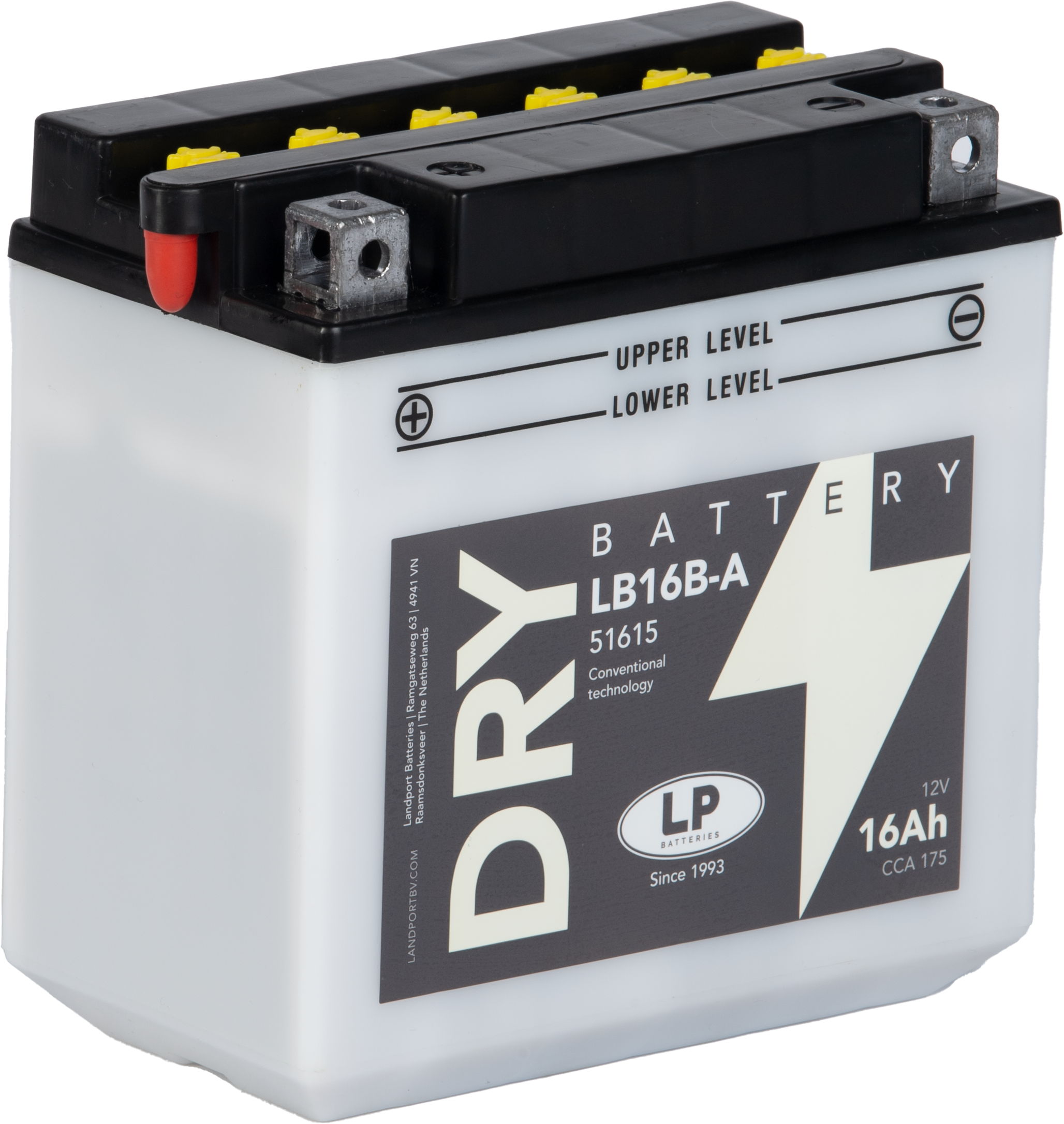 Baterie moto 16ah 200a 12v Landport Batteries MD LB16B-A