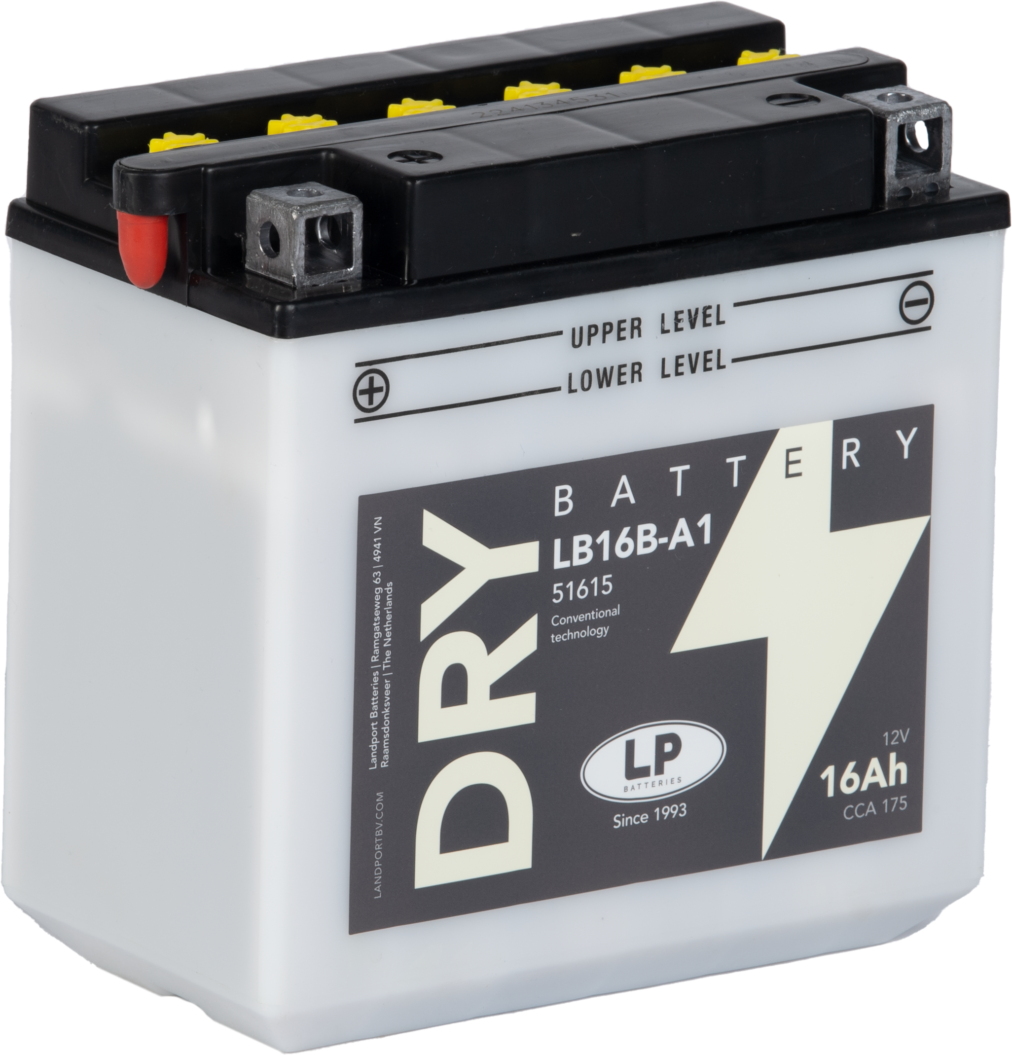 Baterie moto 16ah 200a 12v Landport Batteries MD LB16B-A1
